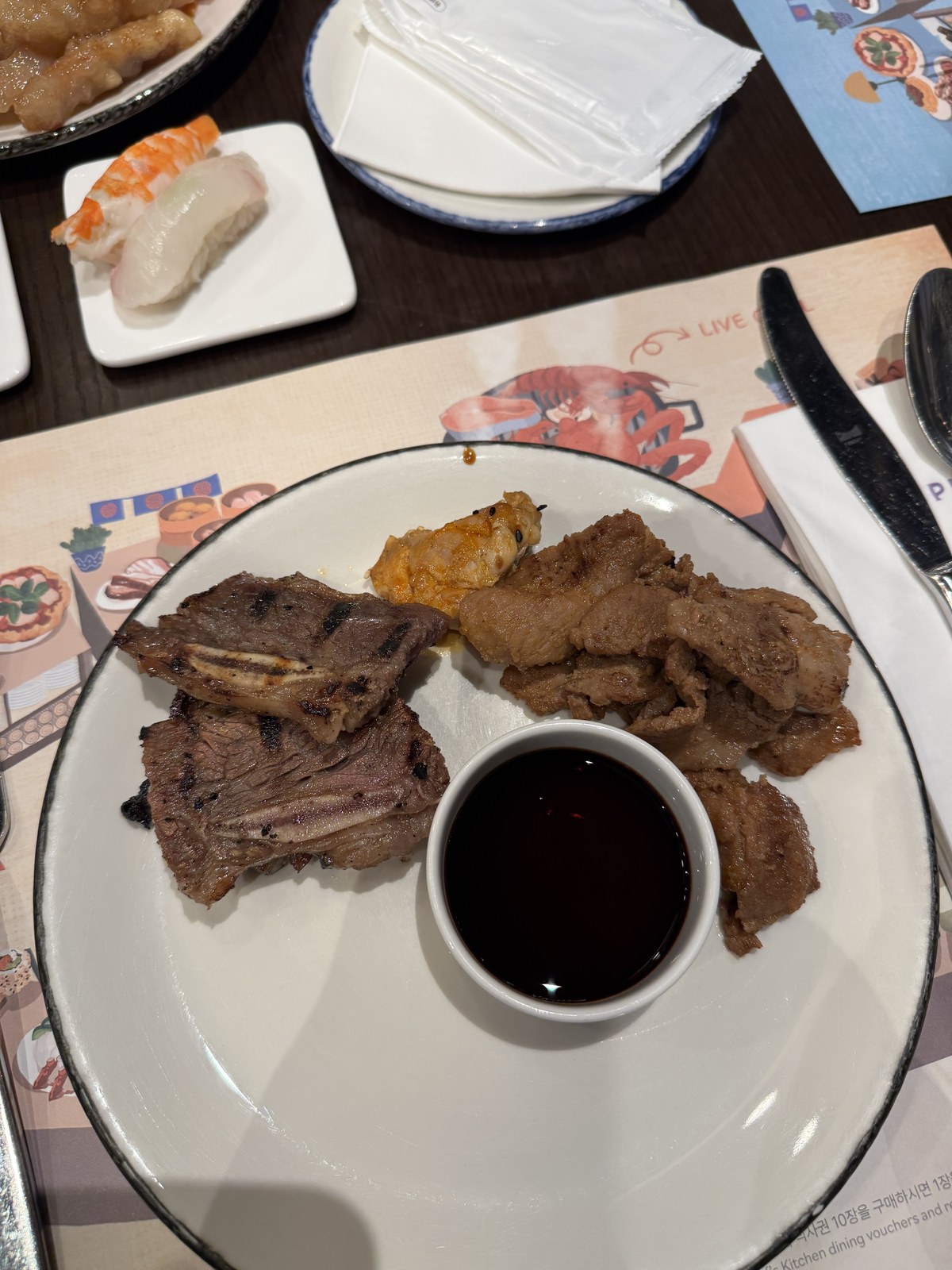 LA갈비와 스테이크 — 셰프스키친 바베큐 코너