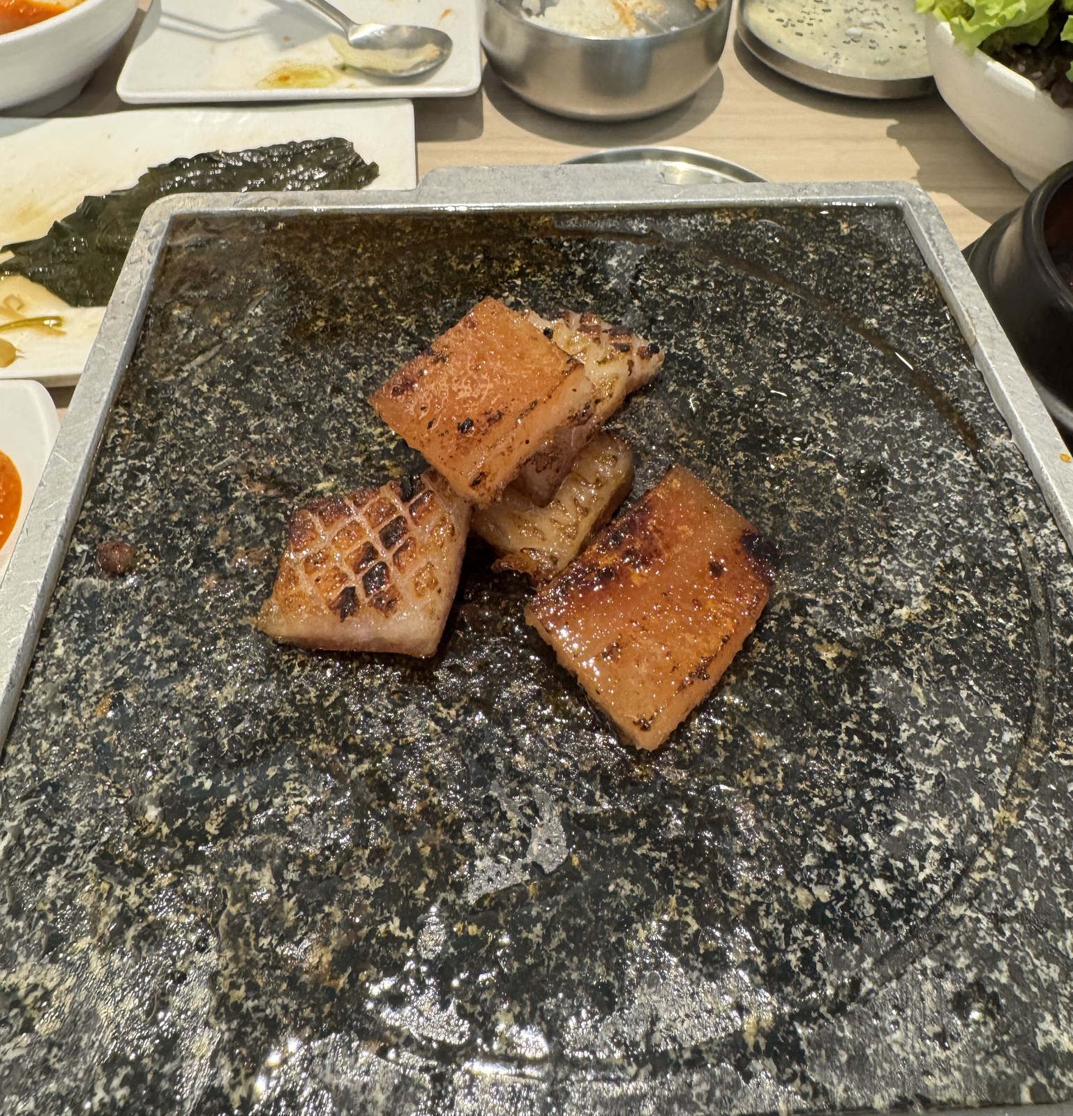 정추화로 돼지껍데기